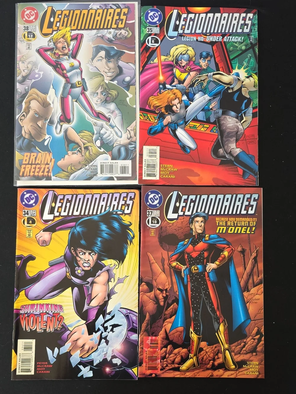 Legionnaires Comic Book Bundle Of 4
